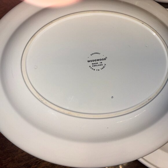 Wedgwood GOURMET pattern oval Covered Casserole Dish with Lid - Picture 7 of 11